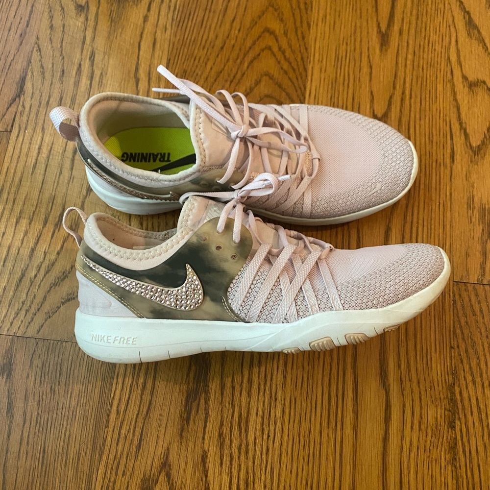 Nike Free Run with Swarovski Crystals